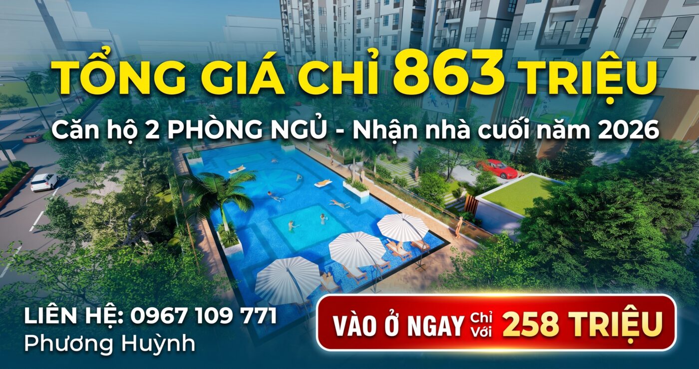 Vay mua nhà ở xã hội 2026: Lãi 5,4%, tối đa 80%, 25 năm
