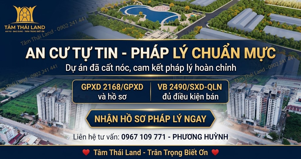 Thông tin pháp lý dự án NOXH Unico Thăng Long năm 2026
