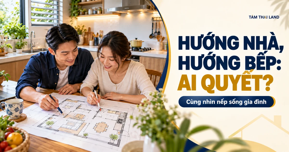 Hai vợ chồng cùng đánh dấu cửa và khu bếp trên bản vẽ nhà trong căn bếp sáng, thông thoáng