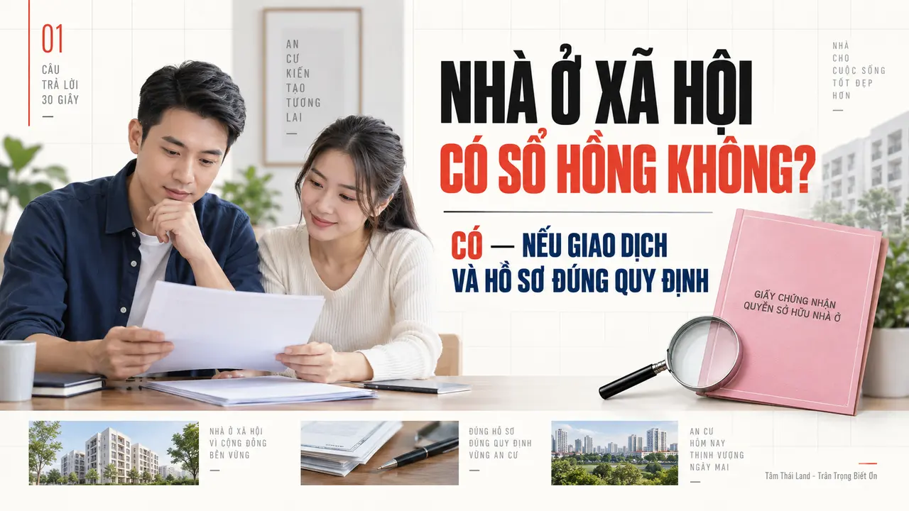 Minh họa câu trả lời nhà ở xã hội không mặc định chỉ được sở hữu 50 năm theo Luật Nhà ở hiện hành.