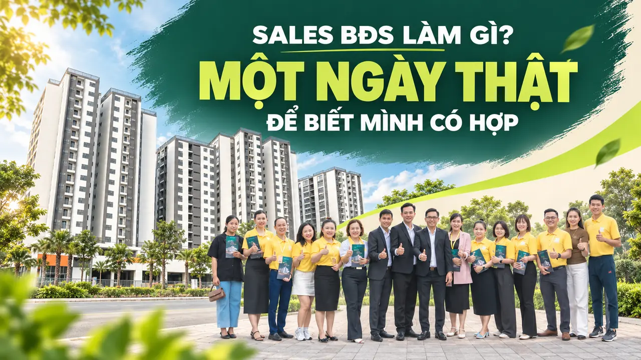 Đội ngũ Tâm Thái Land tại dự án Unico Thăng Long và nội dung một ngày sales bất động sản làm gì