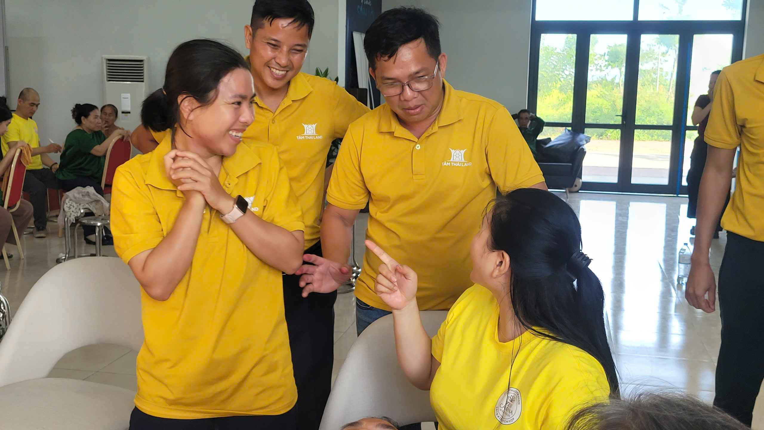 Đội ngũ Tâm Thái Land đồng hành trong hoạt động chăm sóc sức khỏe cộng đồng tại Nghệ An