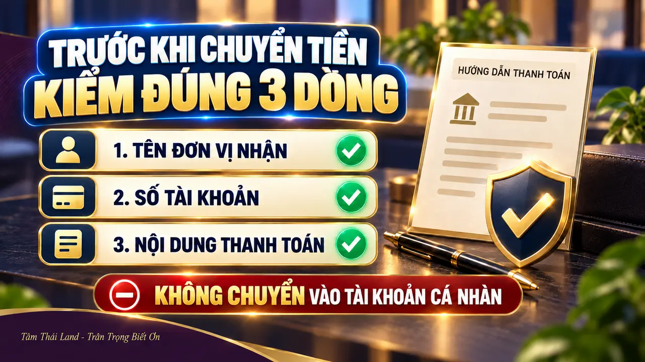 Ba thông tin cần kiểm tra trước khi chuyển tiền mua căn hộ Unico Thăng Long.