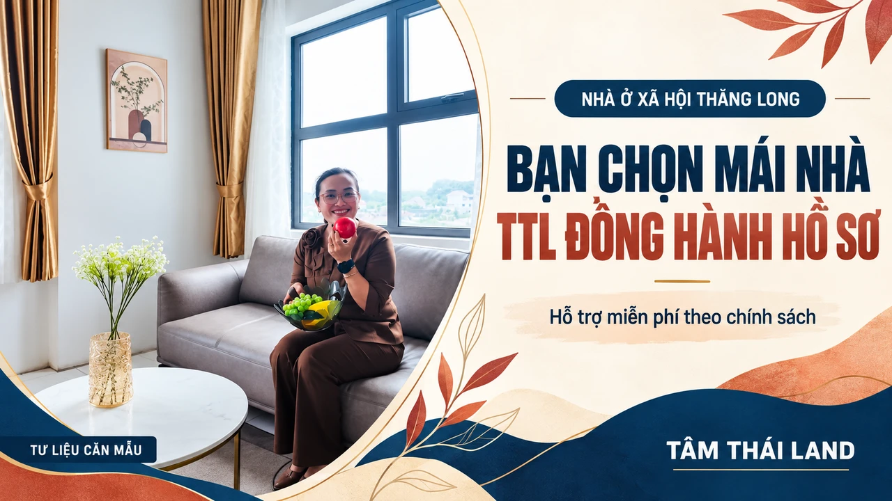 Bạn chọn mái nhà, TTL đồng hành hồ sơ — Người ngồi trên sofa cạnh cửa sổ tại căn mẫu Thăng Long