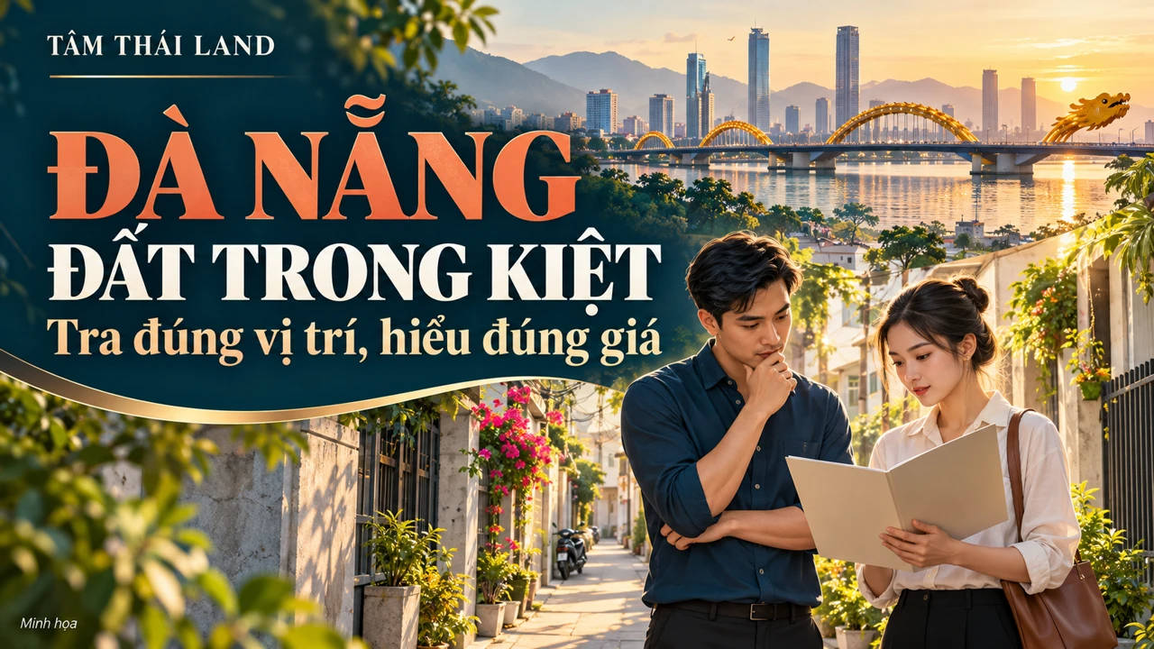 Minh họa đất trong kiệt tại Đà Nẵng: kiểm vị trí trước khi tra bảng giá