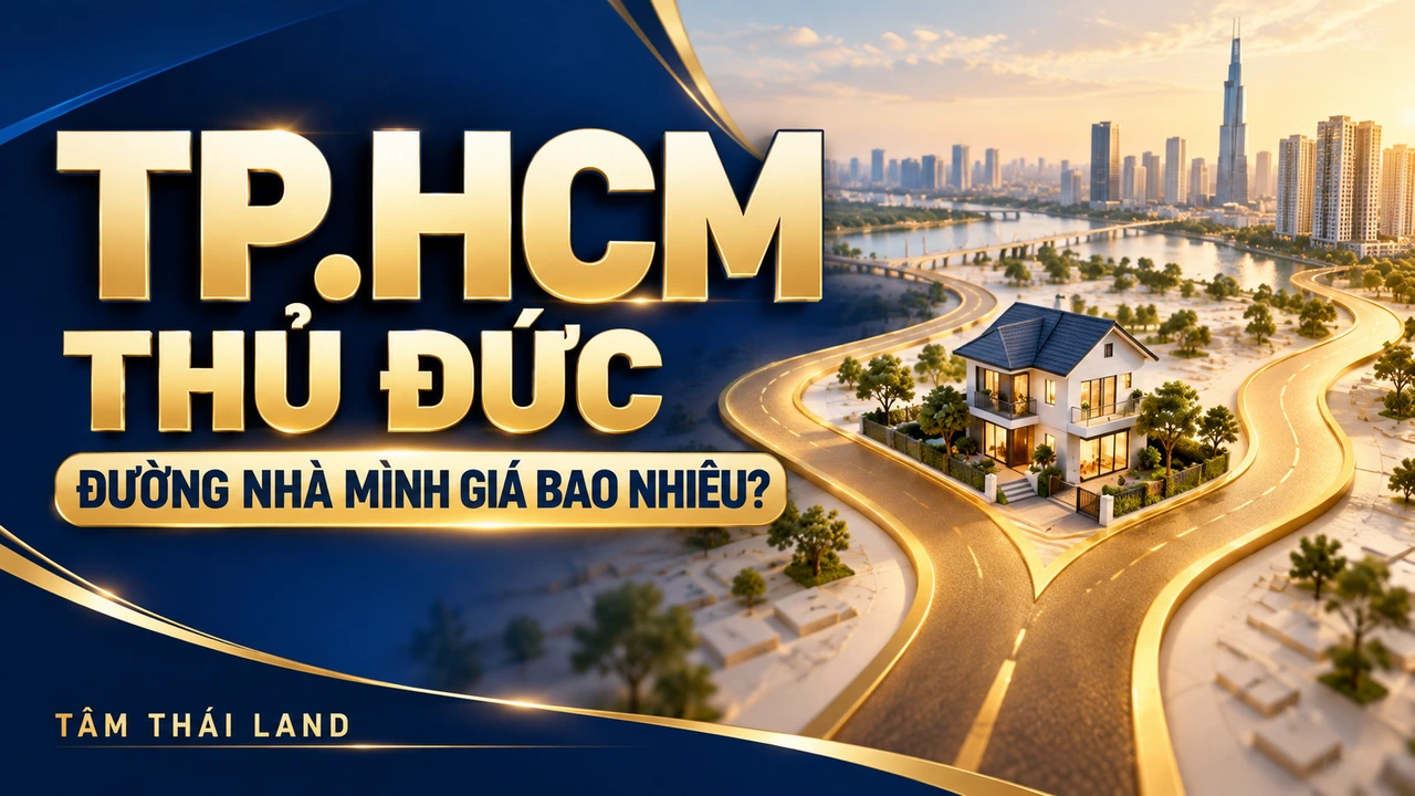 Minh họa TP.HCM, THỦ ĐỨC, ĐƯỜNG NHÀ MÌNH GIÁ BAO NHIÊU?.