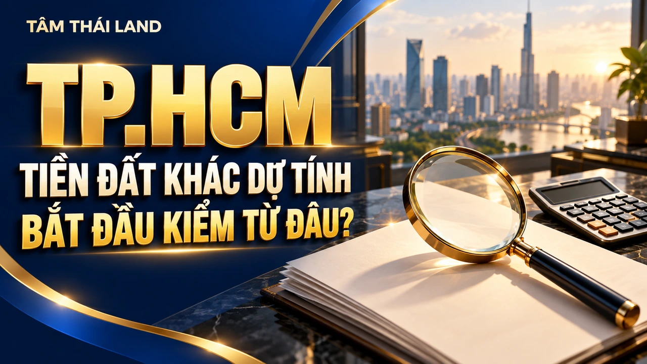 Minh họa TP.HCM, TIỀN ĐẤT KHÁC DỰ TÍNH, BẮT ĐẦU KIỂM TỪ ĐÂU?.