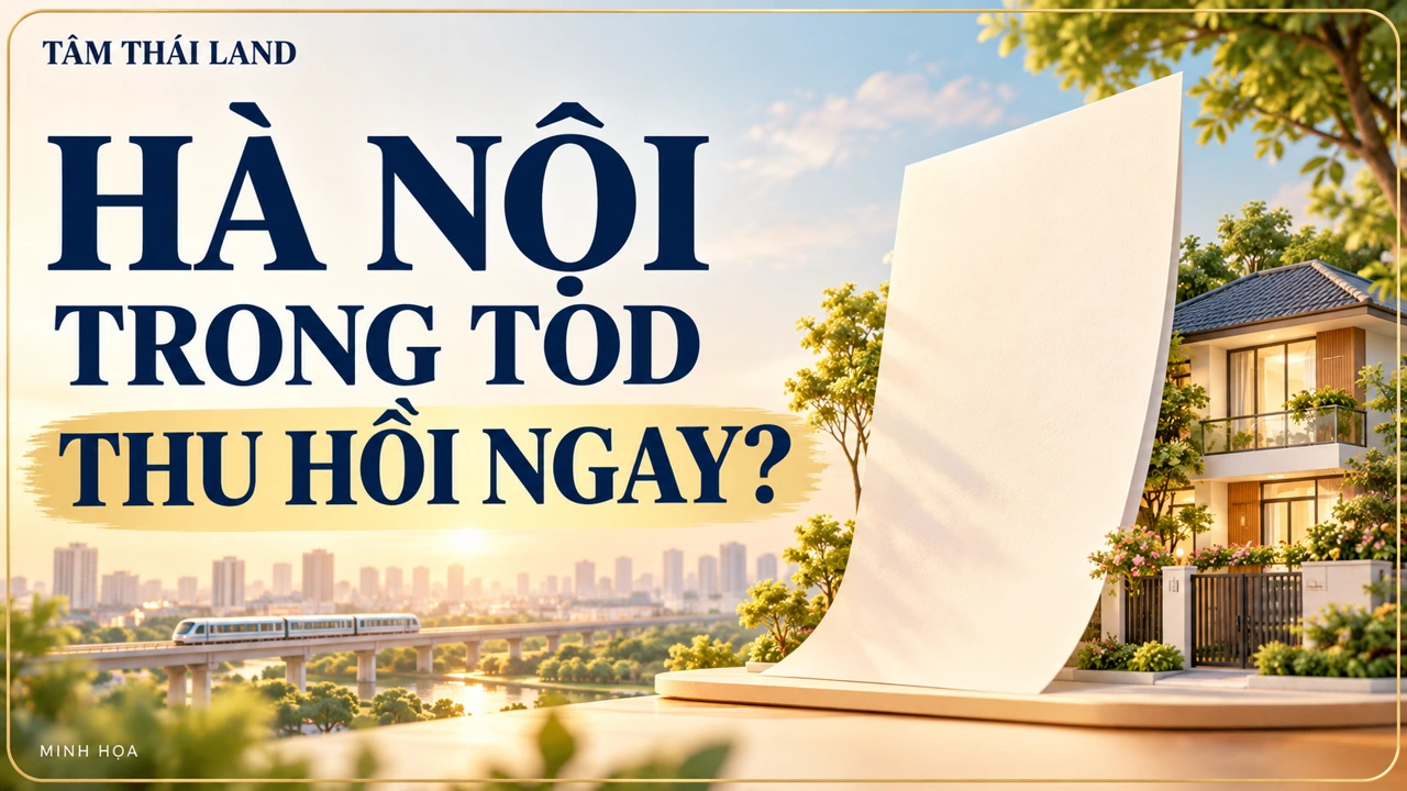 Minh họa biên tập Hà Nội: Nghe nhà nằm trong TOD, gia đình có phải dọn đi ngay?