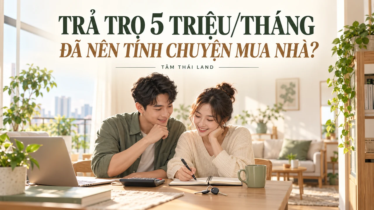 Mỗi tháng trả 4–6 triệu tiền trọ: Khi nào nên bắt đầu tính chuyện mua căn nhà đầu tiên?