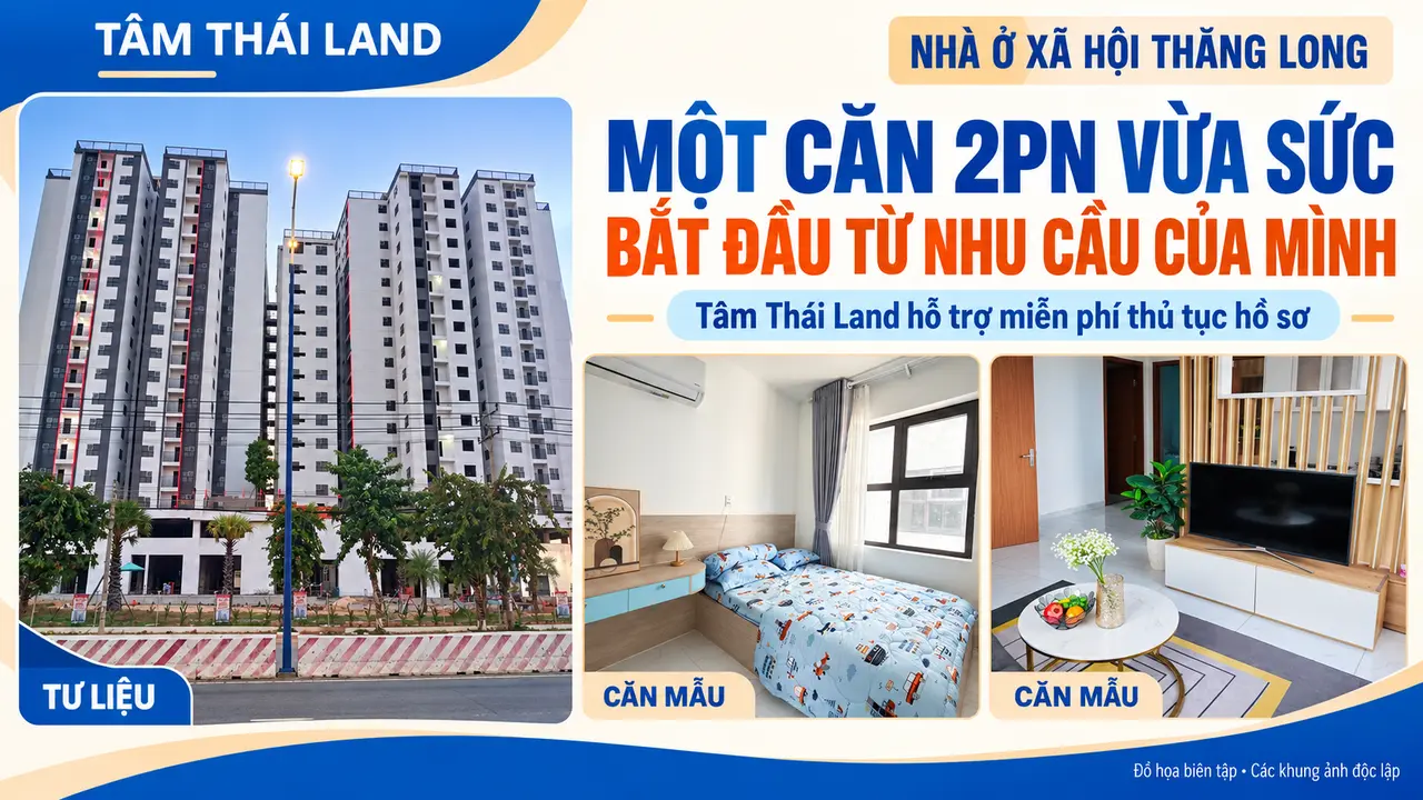 Tư liệu công trình, phòng ngủ và khu sinh hoạt căn mẫu với thông điệp tìm căn 2PN vừa sức